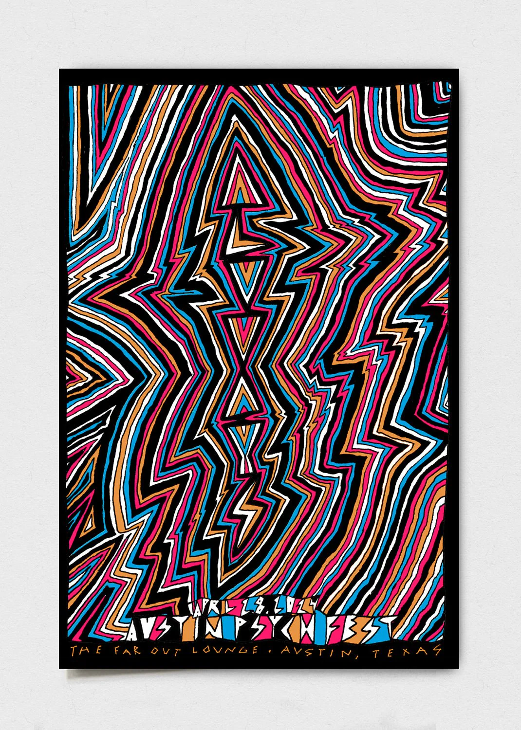 Alvvays Poster by Nate Duval