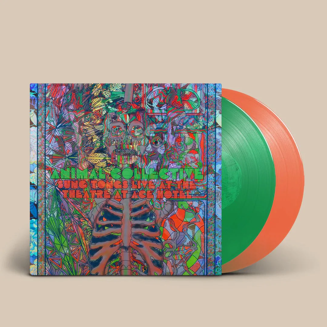 Animal Collective - Sung Tongs 'Live at the Theatre at Ace Hotel' 2XLP (Neon Orange & Light Green Edition)