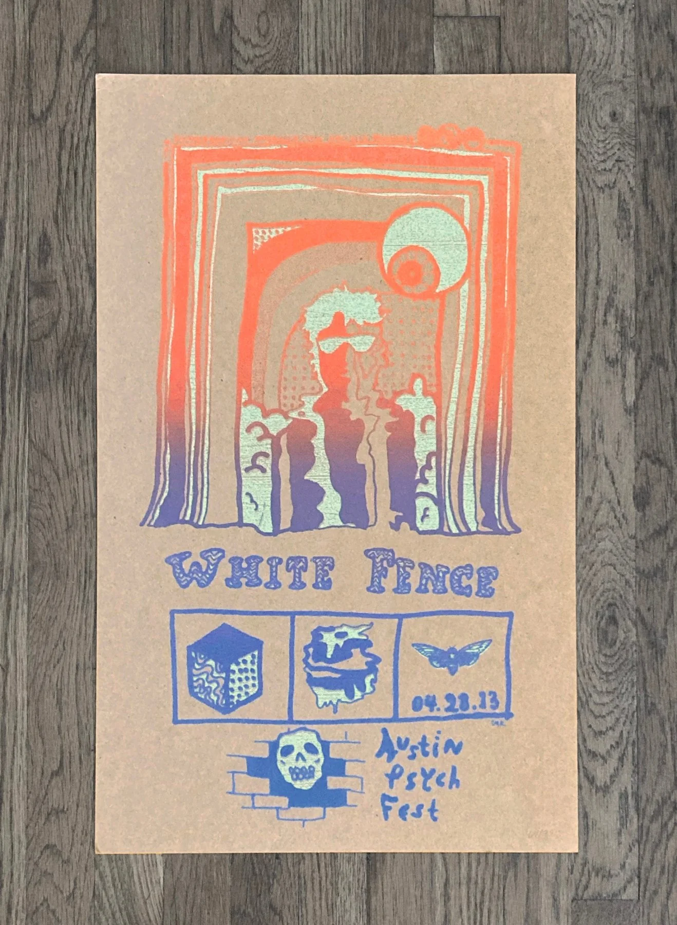 White Fence Poster by CMRTYZ