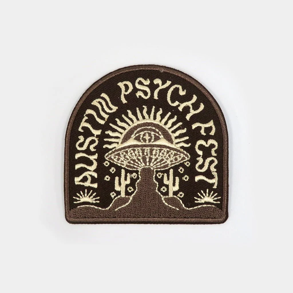Austin Psych Fest 'Close Encounters' Embroidered Patch