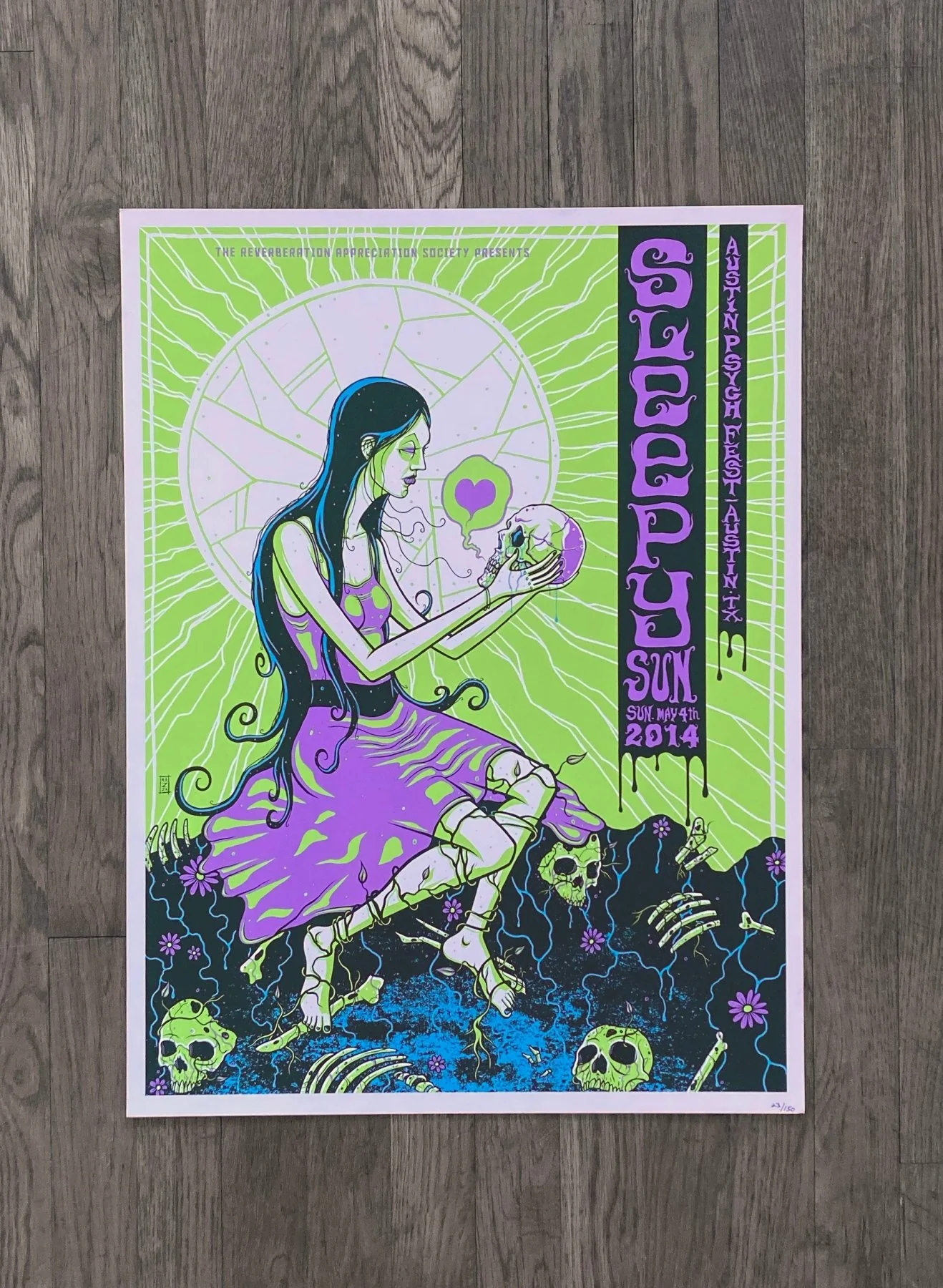 Sleepy Sun Poster by Jim Mazza