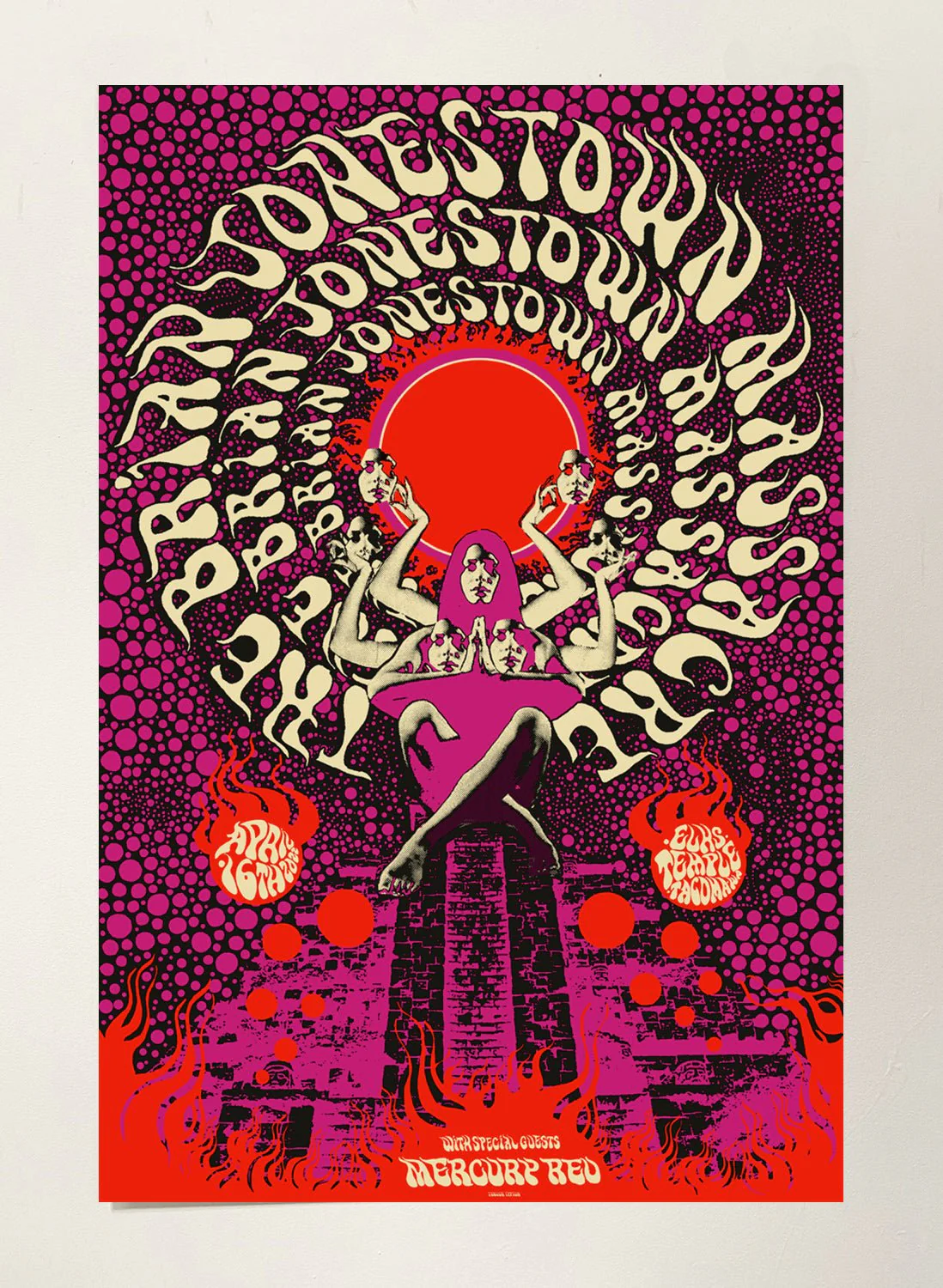 BJM - April 16 poster by Trevor Tipton