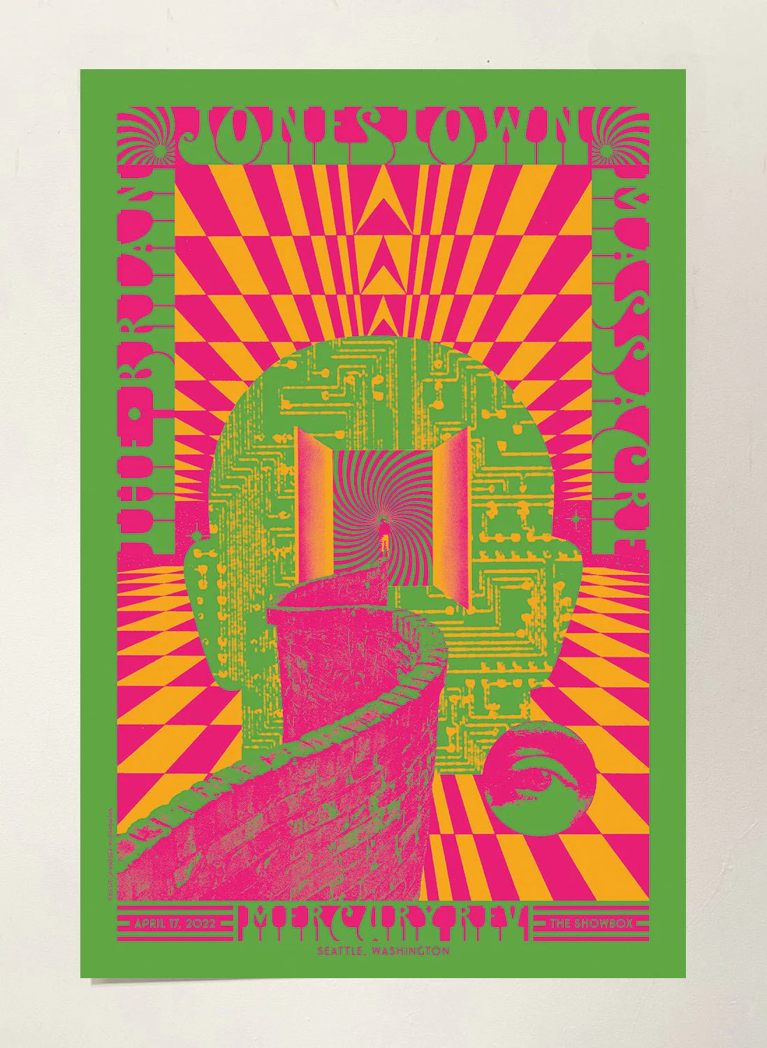 BJM - April 17 poster by Andrew McGranahan