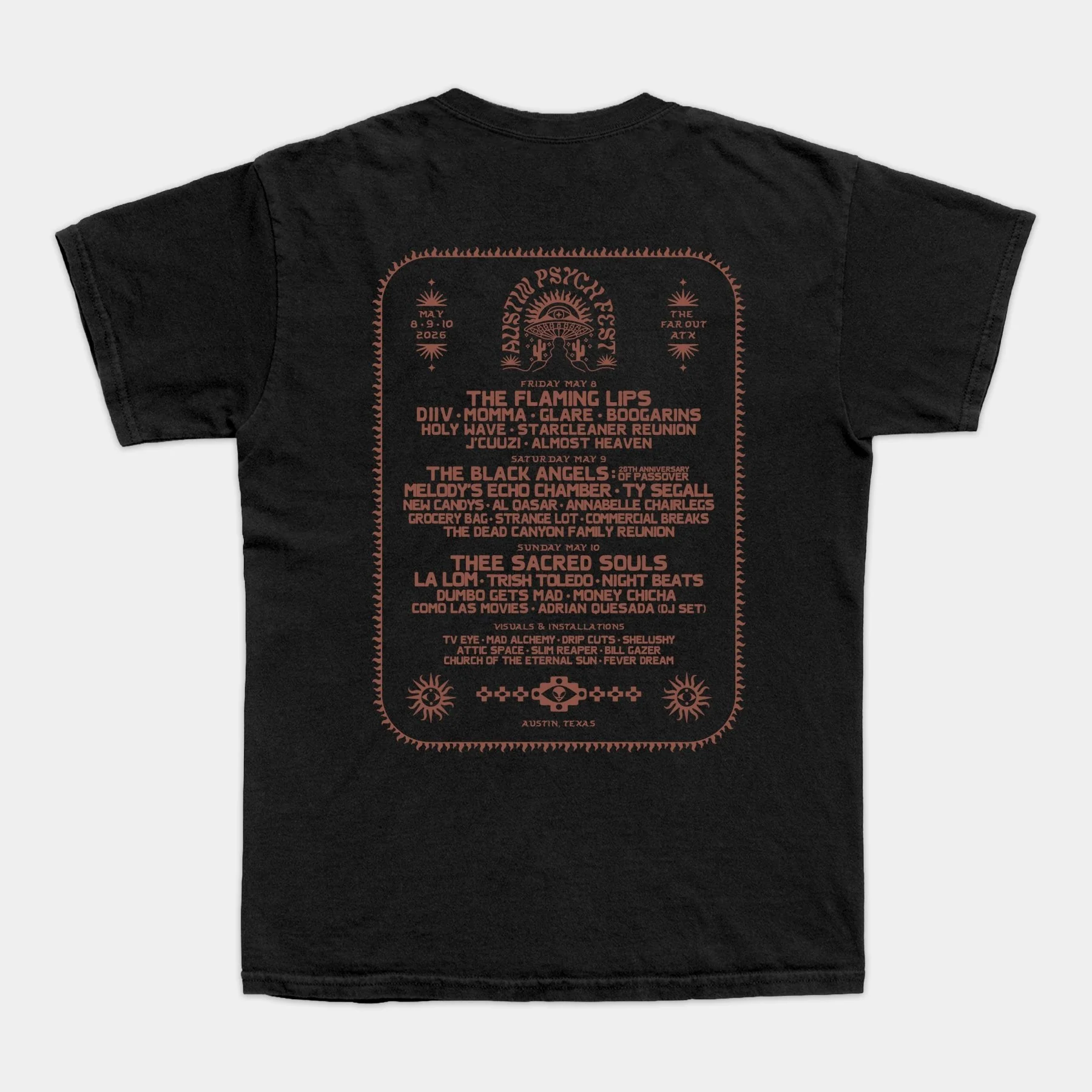 Austin Psych Fest 2026 Commemorative T-Shirt