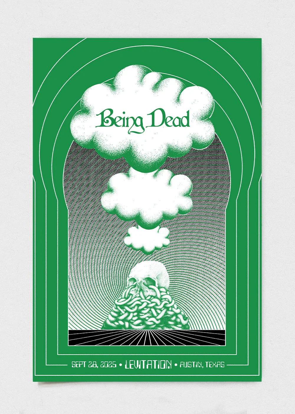 Being Dead Poster by Callum Rooney