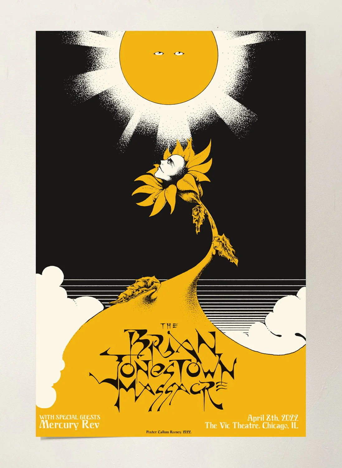 BJM - April 8 poster by Callum Rooney