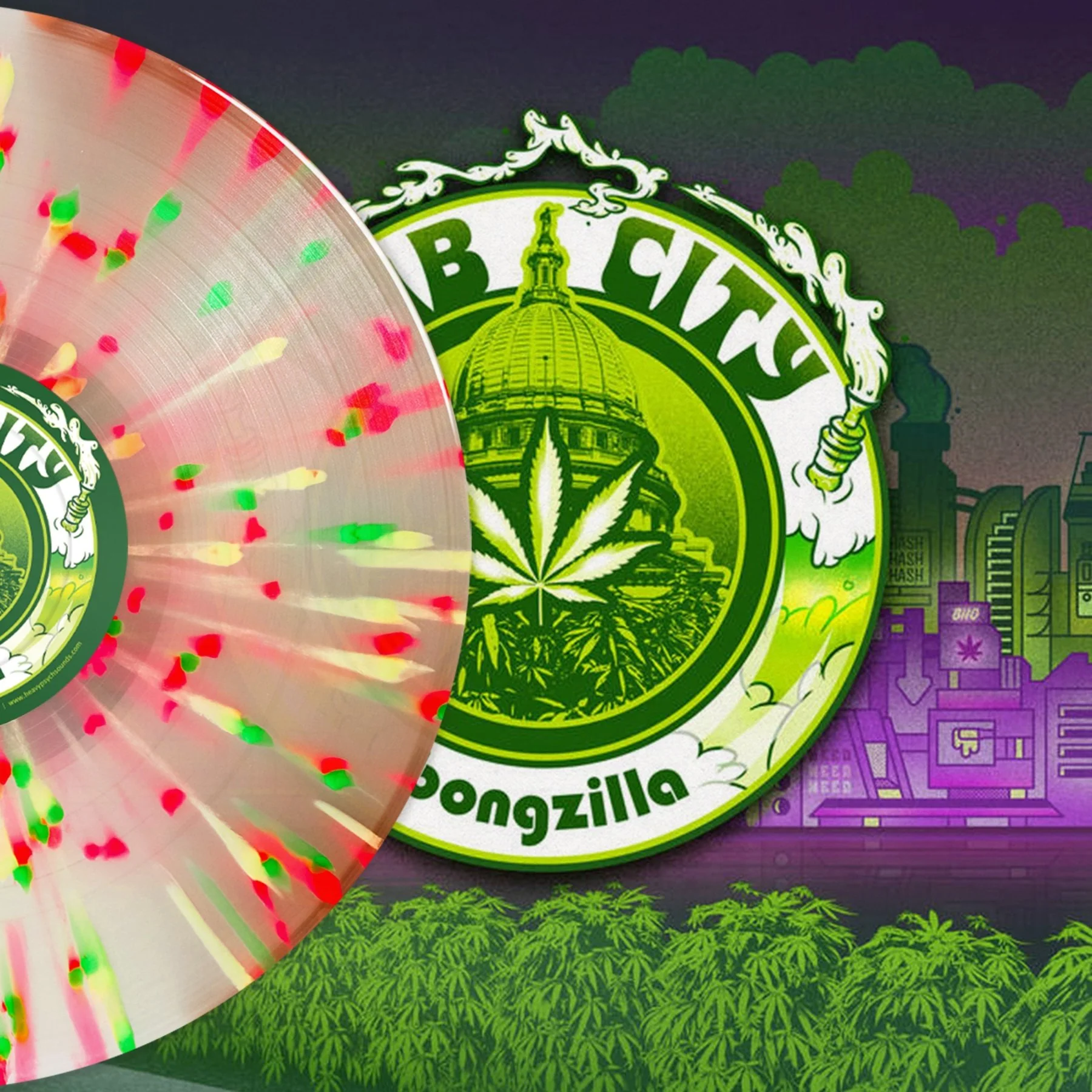 Bongzilla - Dab City (Levitation Edition)