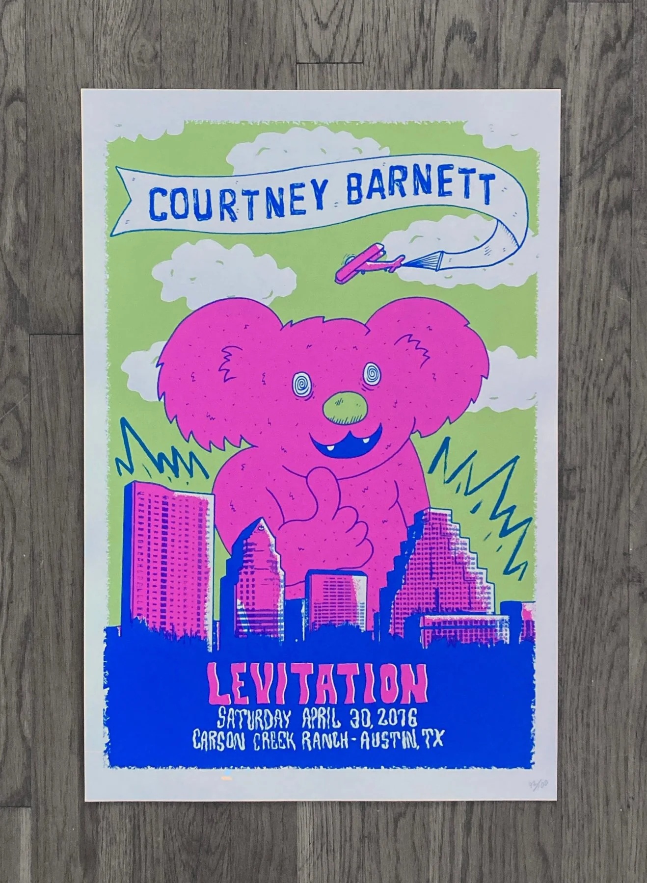 Courtney Barnett Poster by Wolfmask