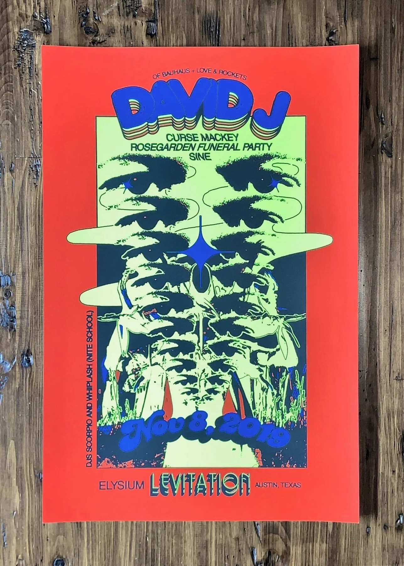 David J Poster by Samantha Wendel