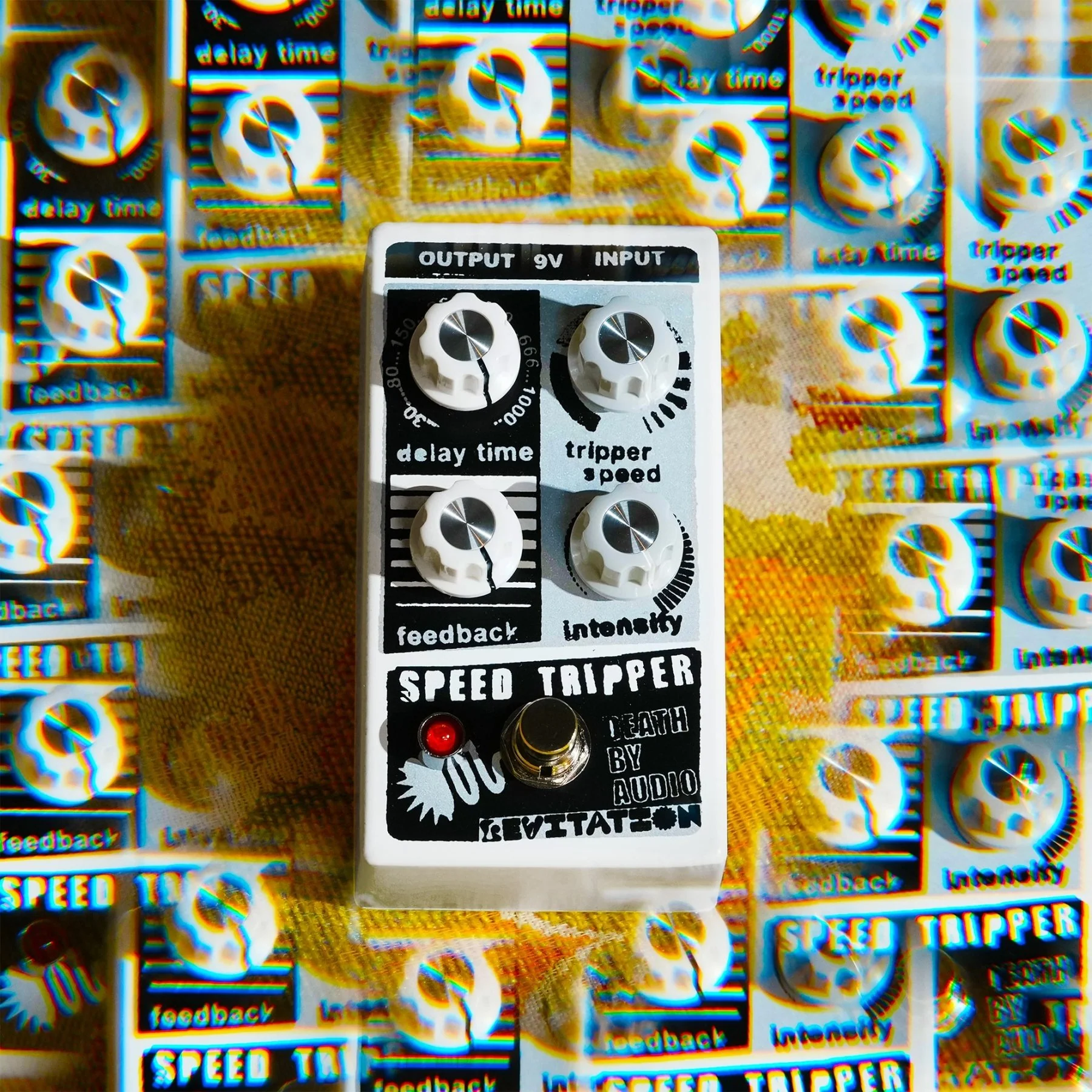 Death By Audio Speed Tripper Feedback Phasing Delay Pedal