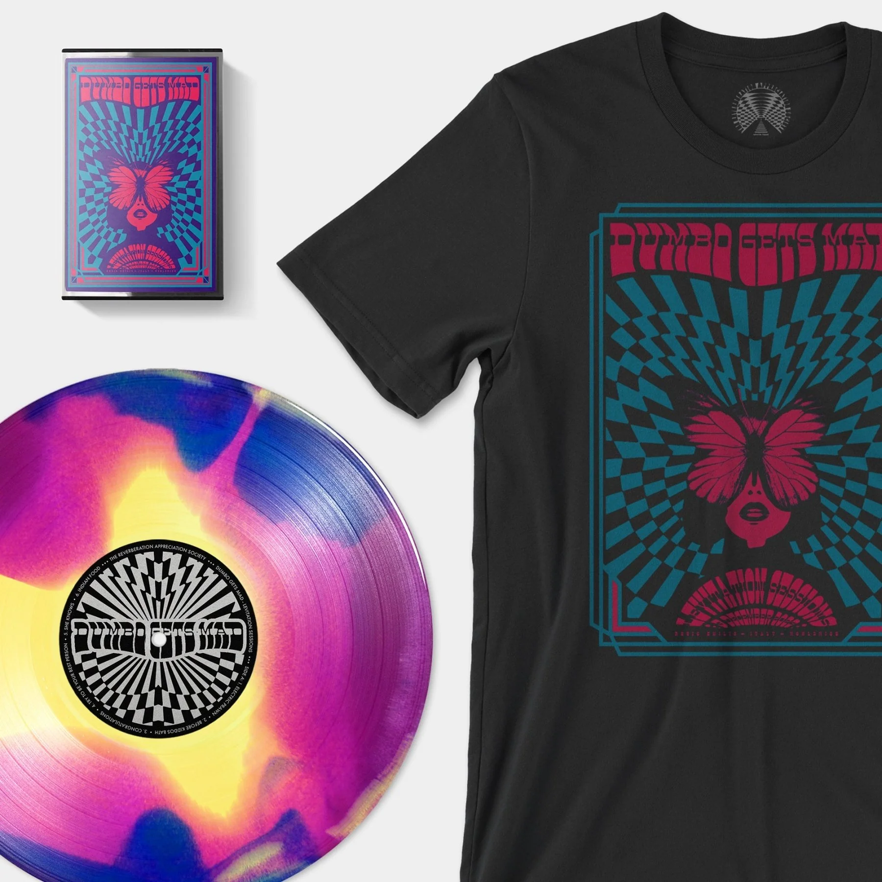 Dumbo Gets Mad - SIGNED SPLATTER VINYL BUNDLE