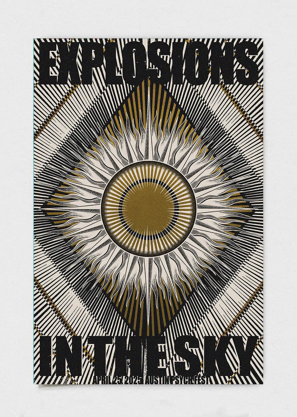 Explosions in the Sky Poster by Thomas Hopper