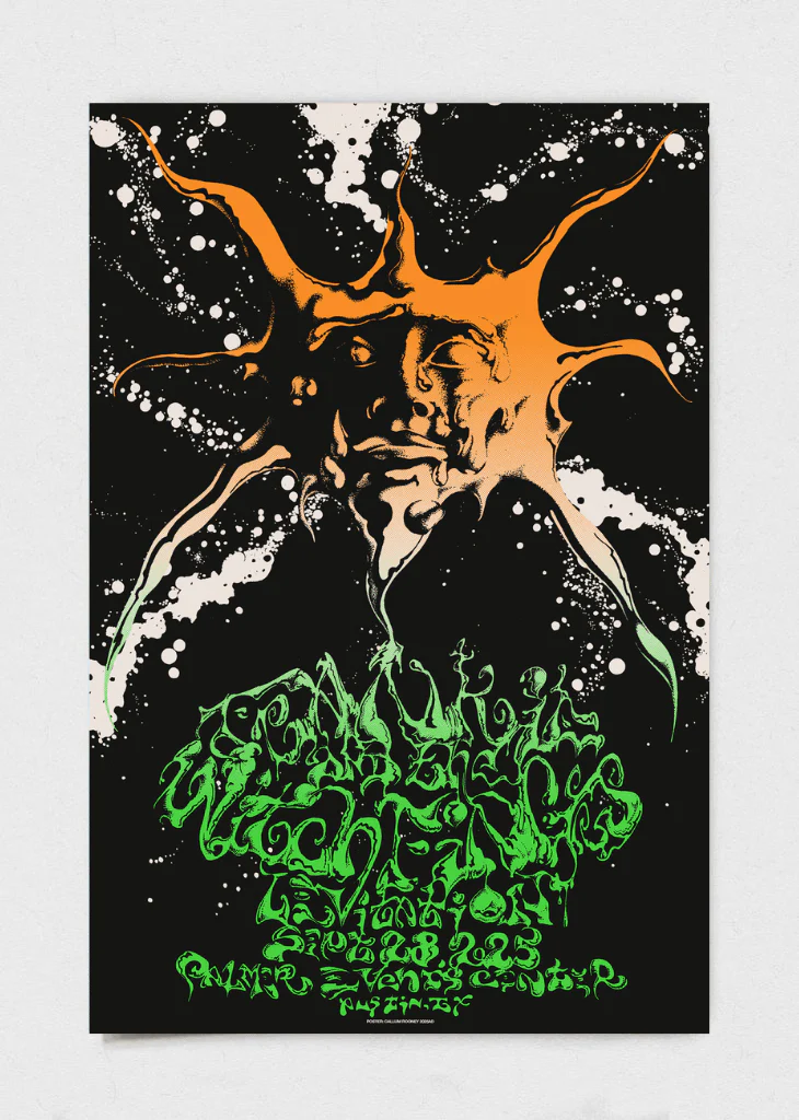 Frankie and the Witch Fingers Poster by Callum Rooney