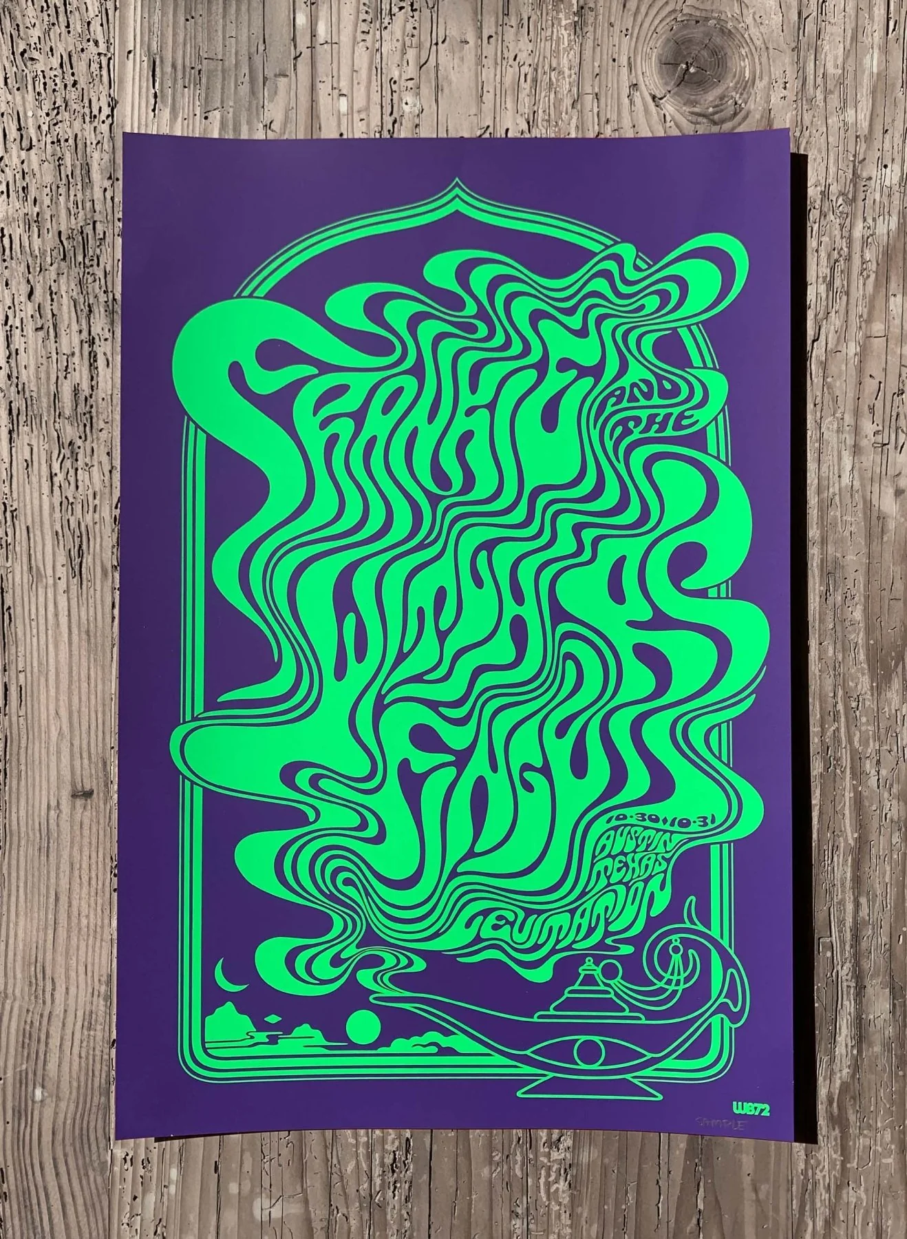 Frankie and the Witch Fingers Poster by Weird Beard 72