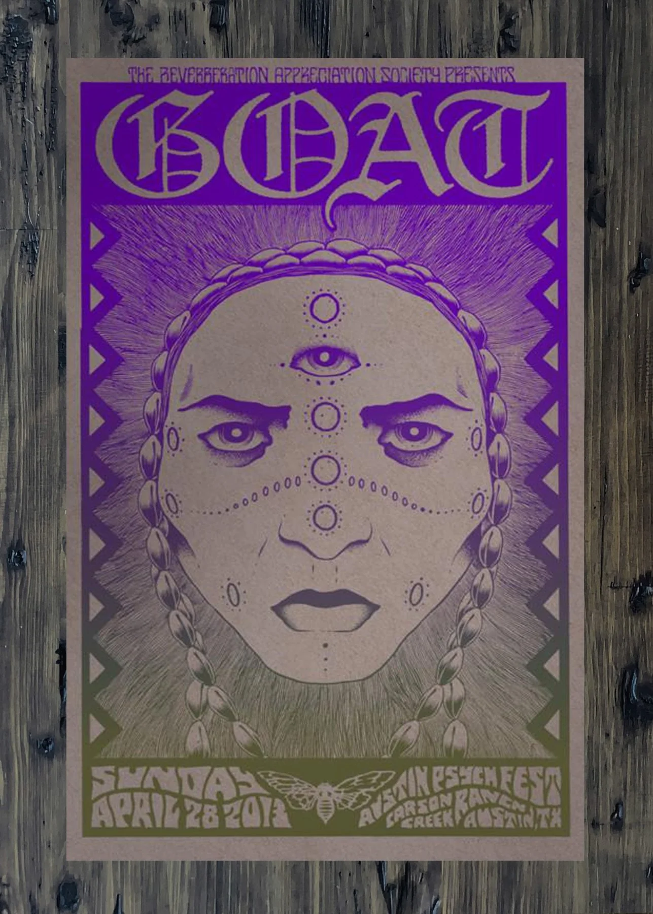 GOAT Poster by Alan Forbes - ARCHIVE