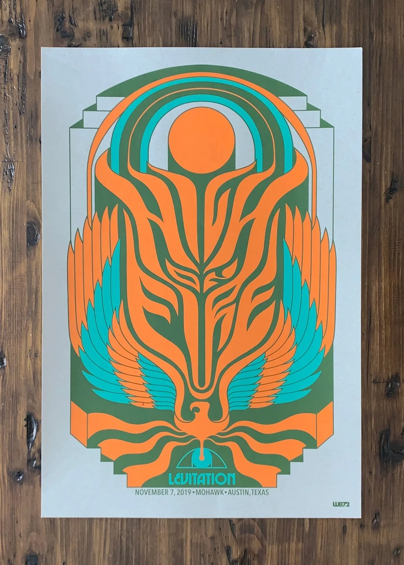 High on Fire Poster by Weird Beard 72