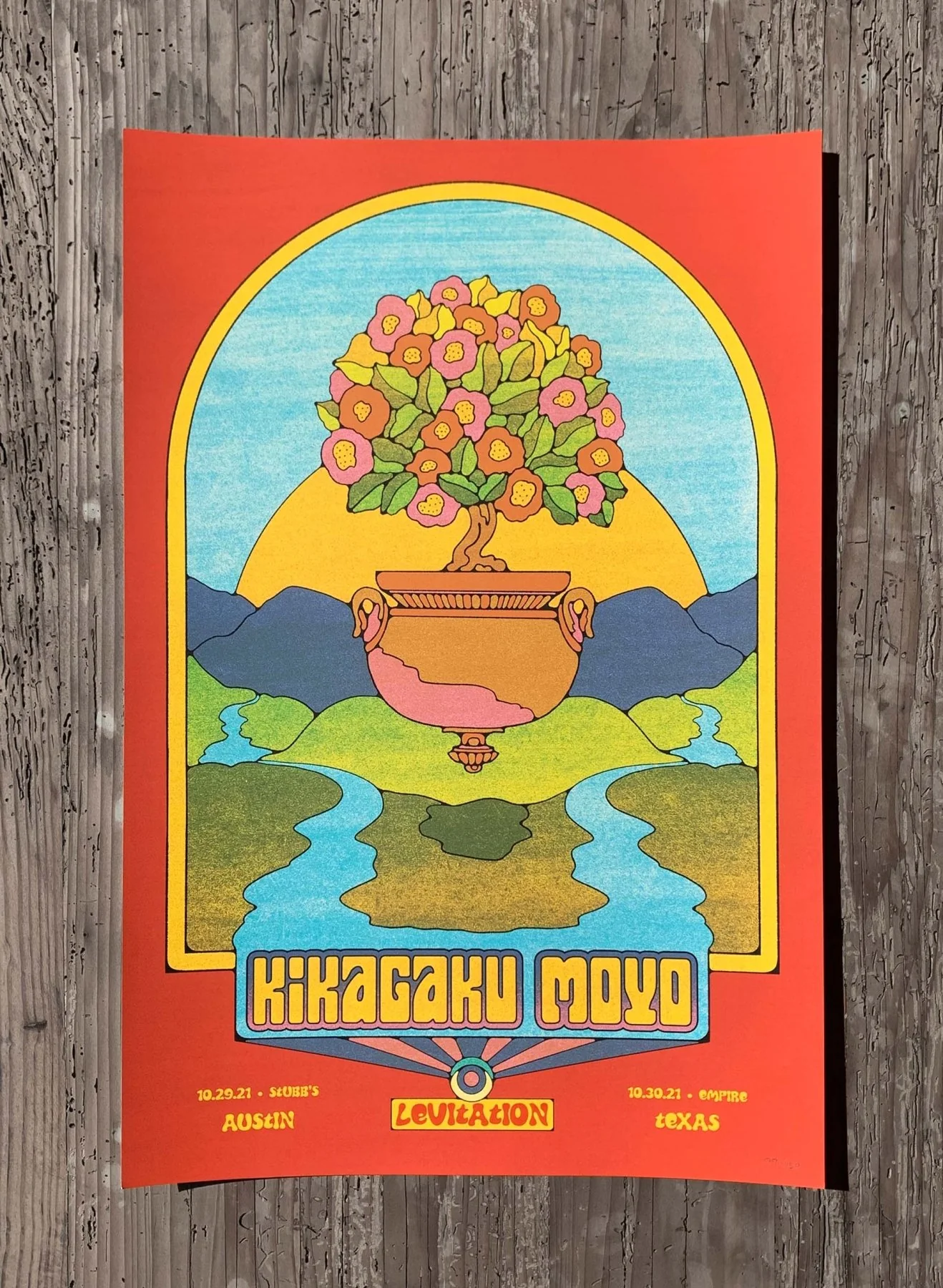 Kikagaku Moyo Poster by Kate Dehler - ARCHIVE