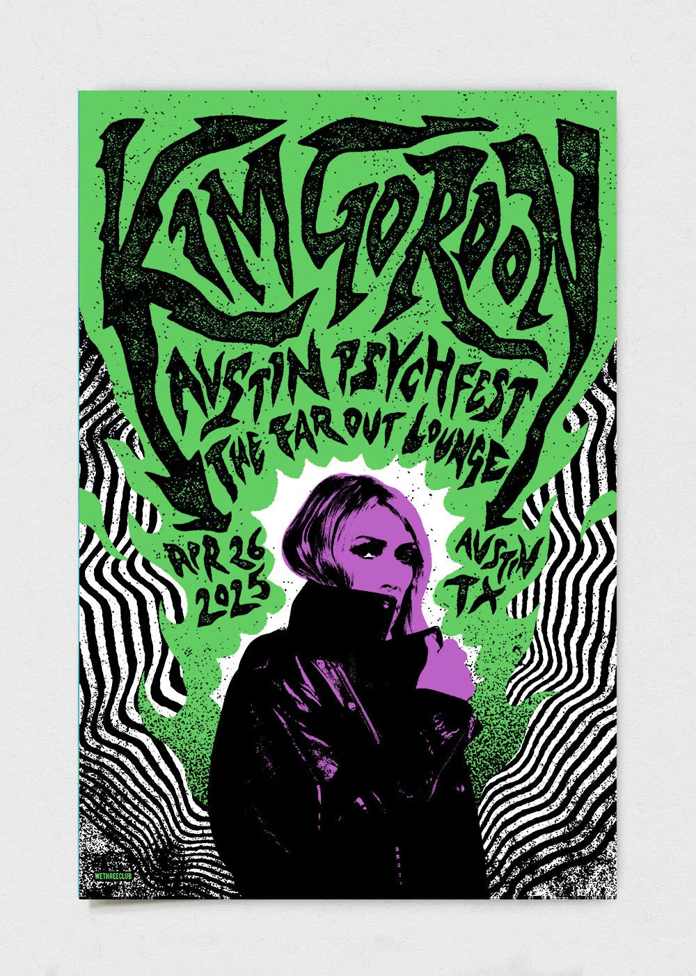Kim Gordon Poster by We Three Club