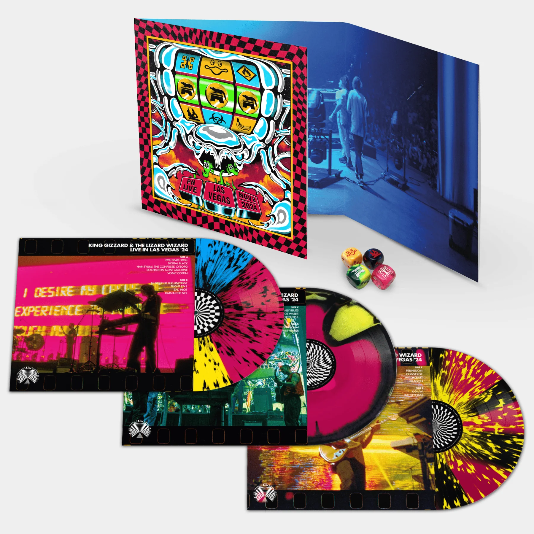 King Gizzard  - Live in Las Vegas '24 (3LP Triple Gatefold) - Image 3