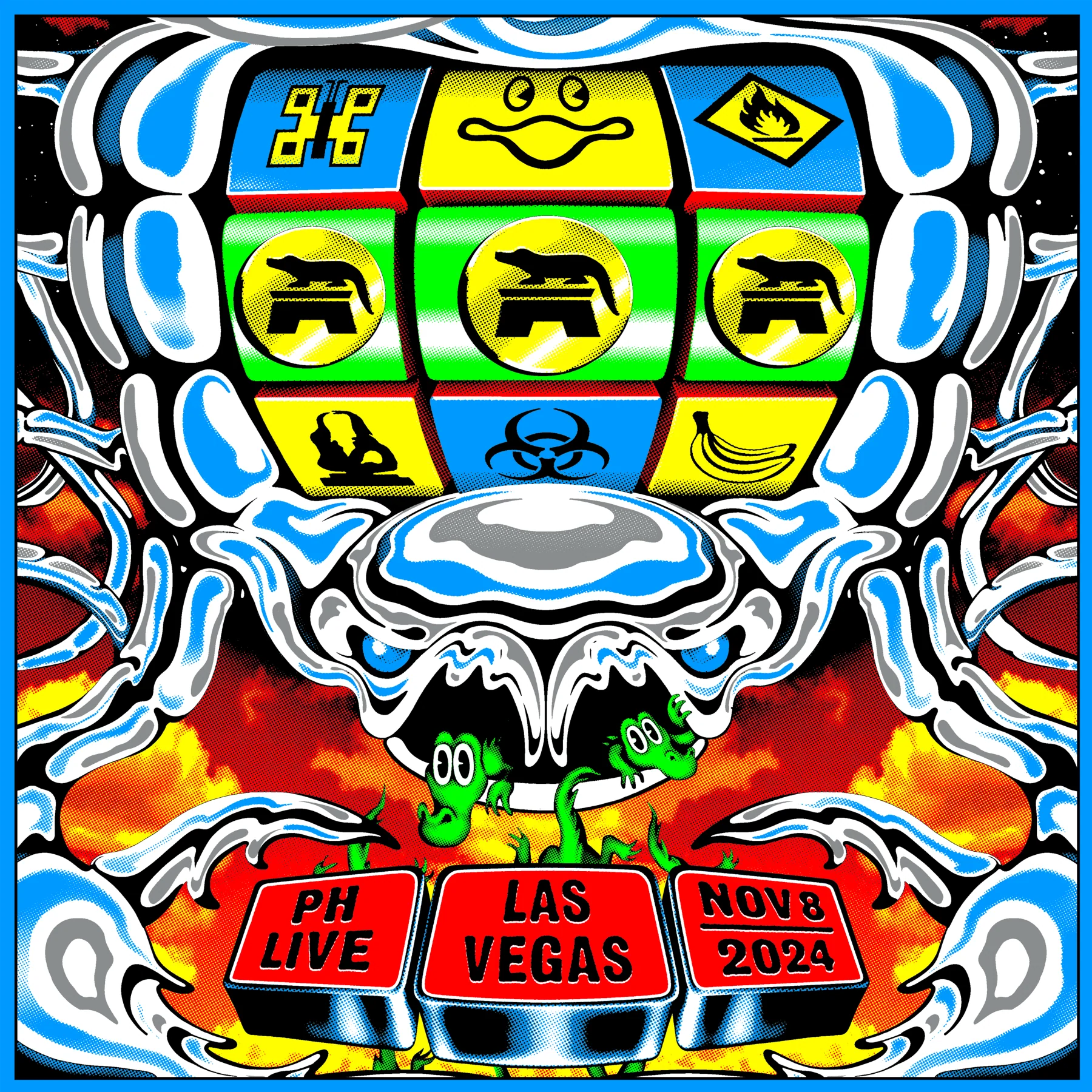 King Gizzard  - Live in Las Vegas '24 (3LP Triple Gatefold) - Image 4