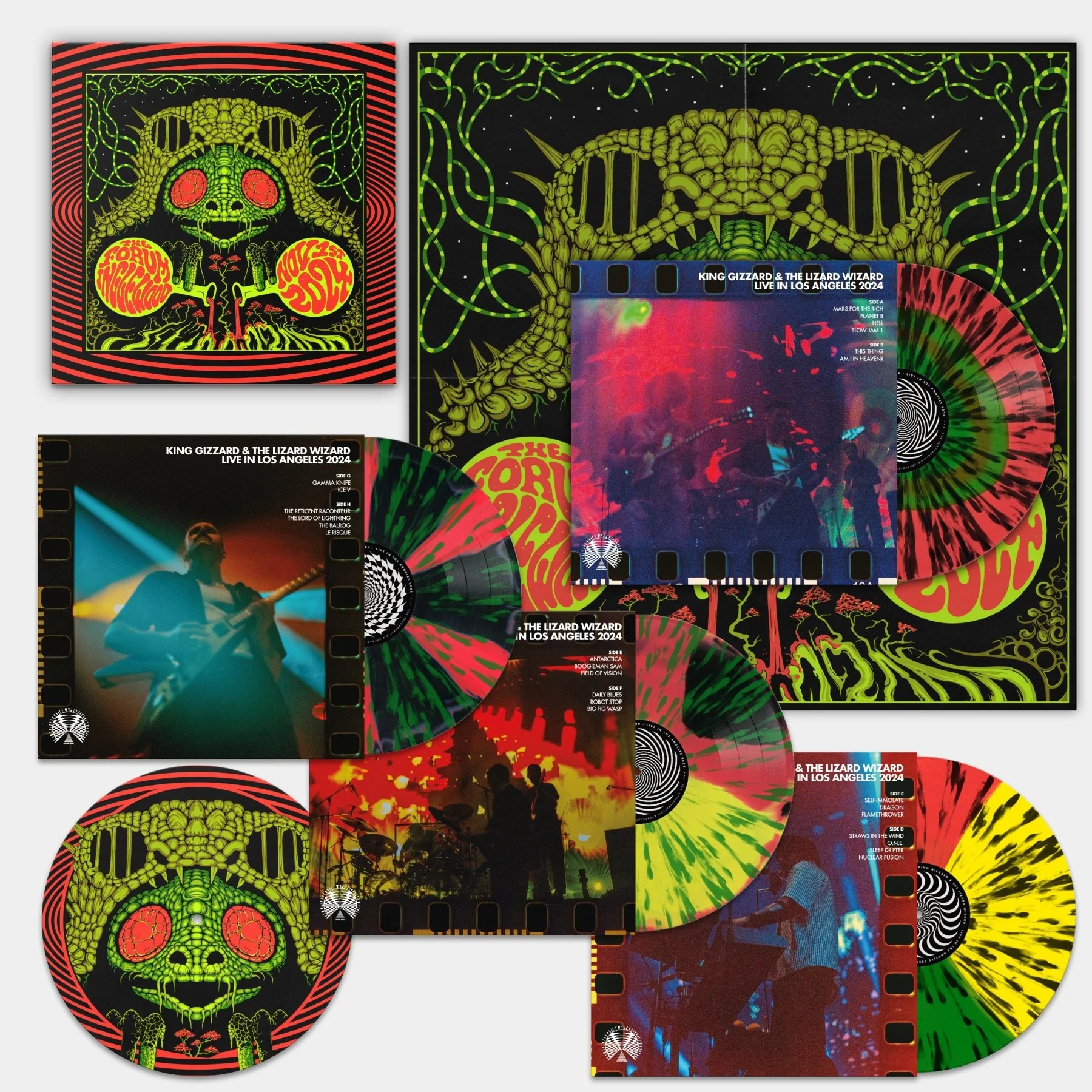 King Gizzard - Live in Los Angeles '24 (4LP Box Set)