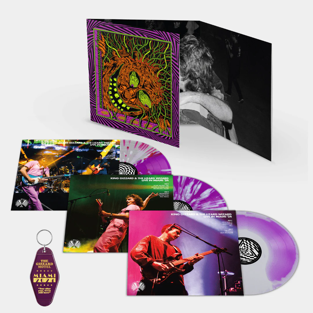 King Gizzard  - Live in Miami '24 (3LP Triple Gatefold) - Image 4