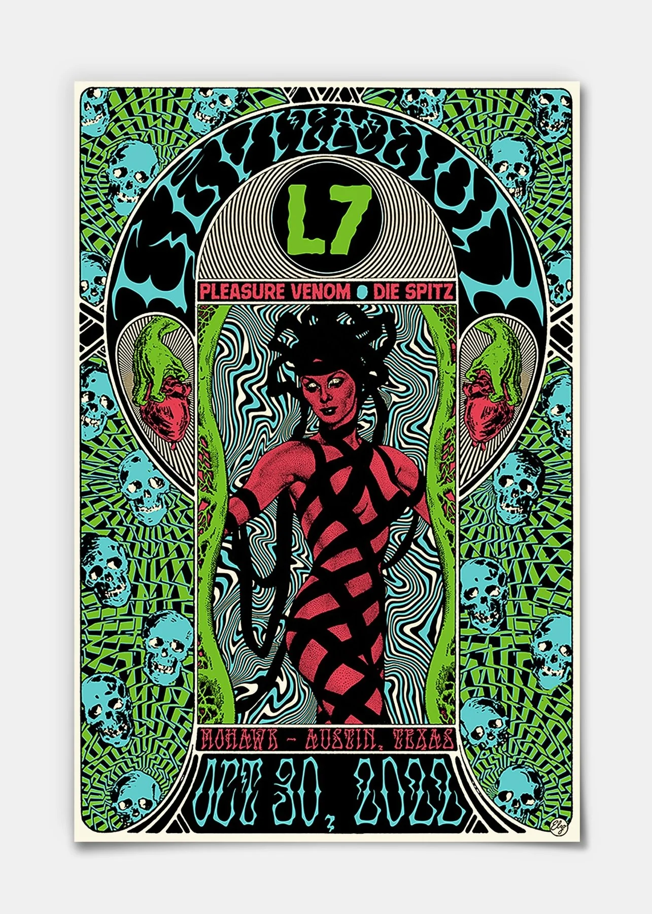 L7 Poster by Elzo Durt