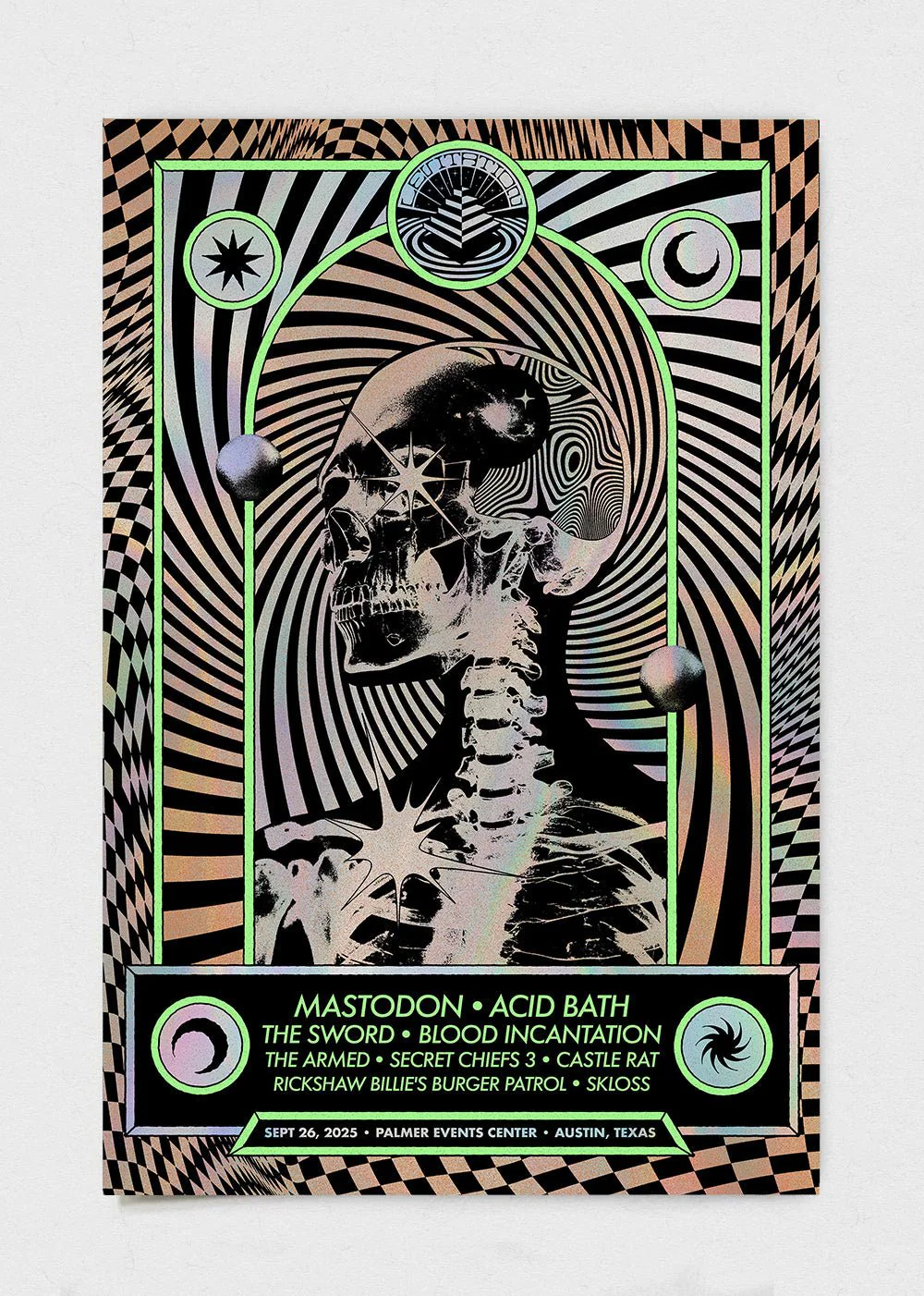 LEV '25 Friday Poster by Tone Olvera