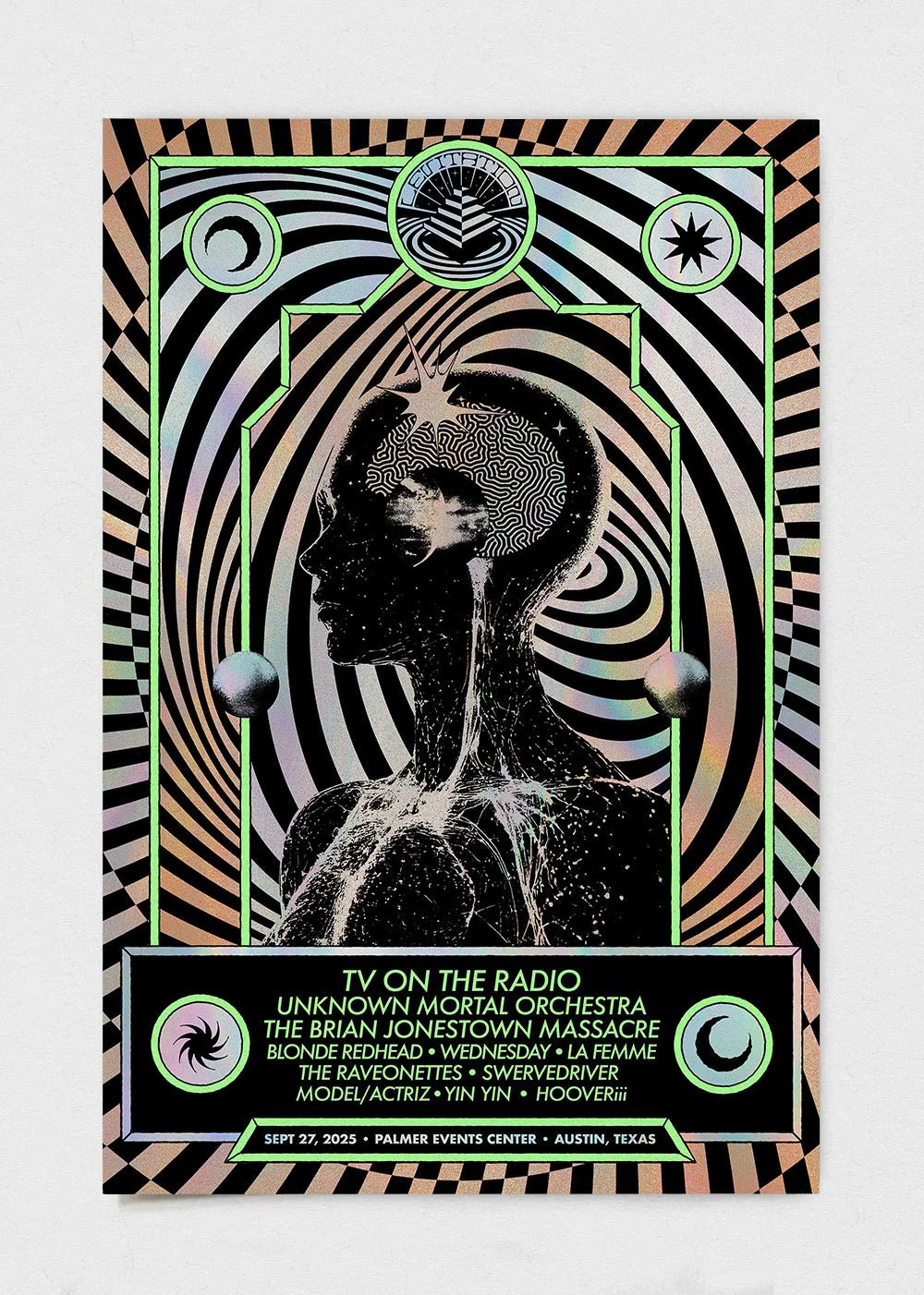 LEV '25 Saturday Poster by Tone Olvera