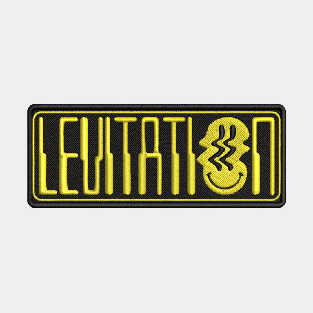 LEVITATION 'Smiley' Embroidered Patch
