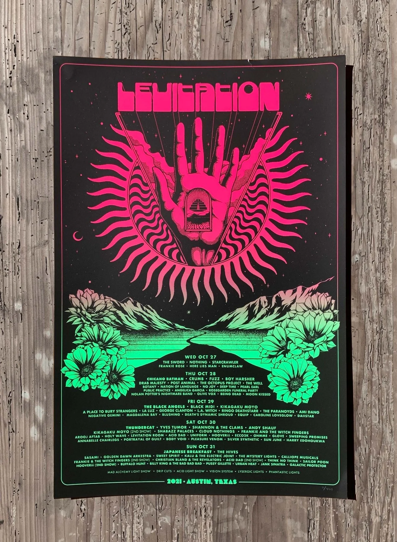 Levitation 2021 Poster by Simon Berndt - ARCHIVE