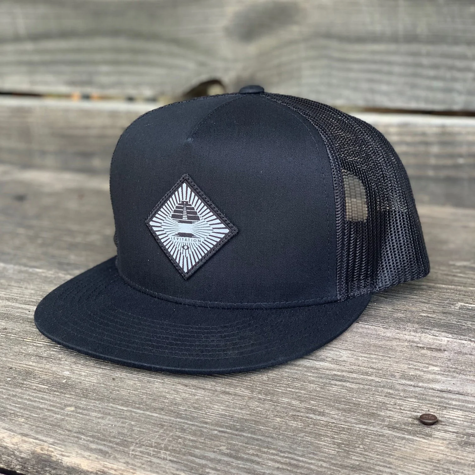 Levitation Temple Patch Trucker Hat