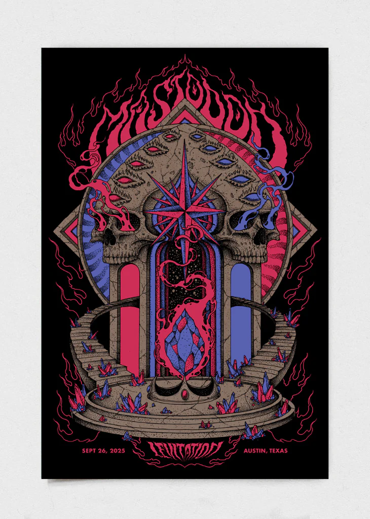 Mastodon Poster by Kuba Sokolski