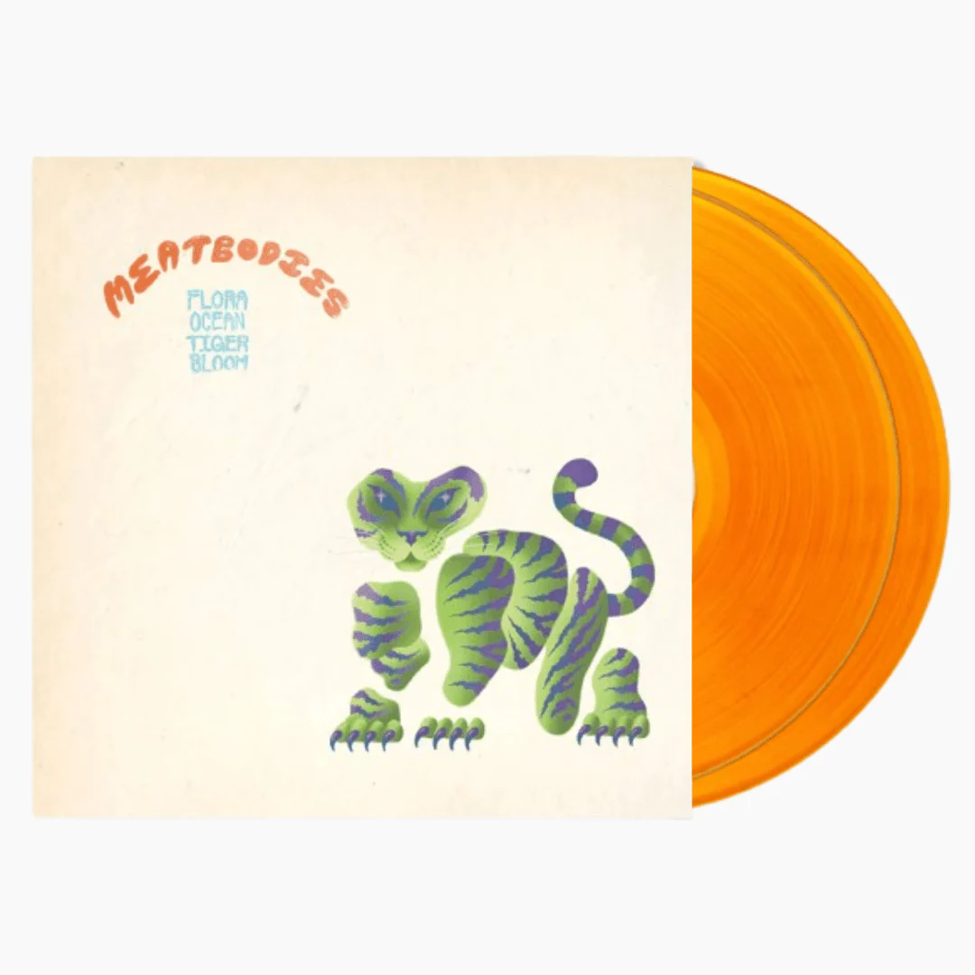 Meatbodies - Flora Ocean Tiger Bloom (2xLP Orange Vinyl)