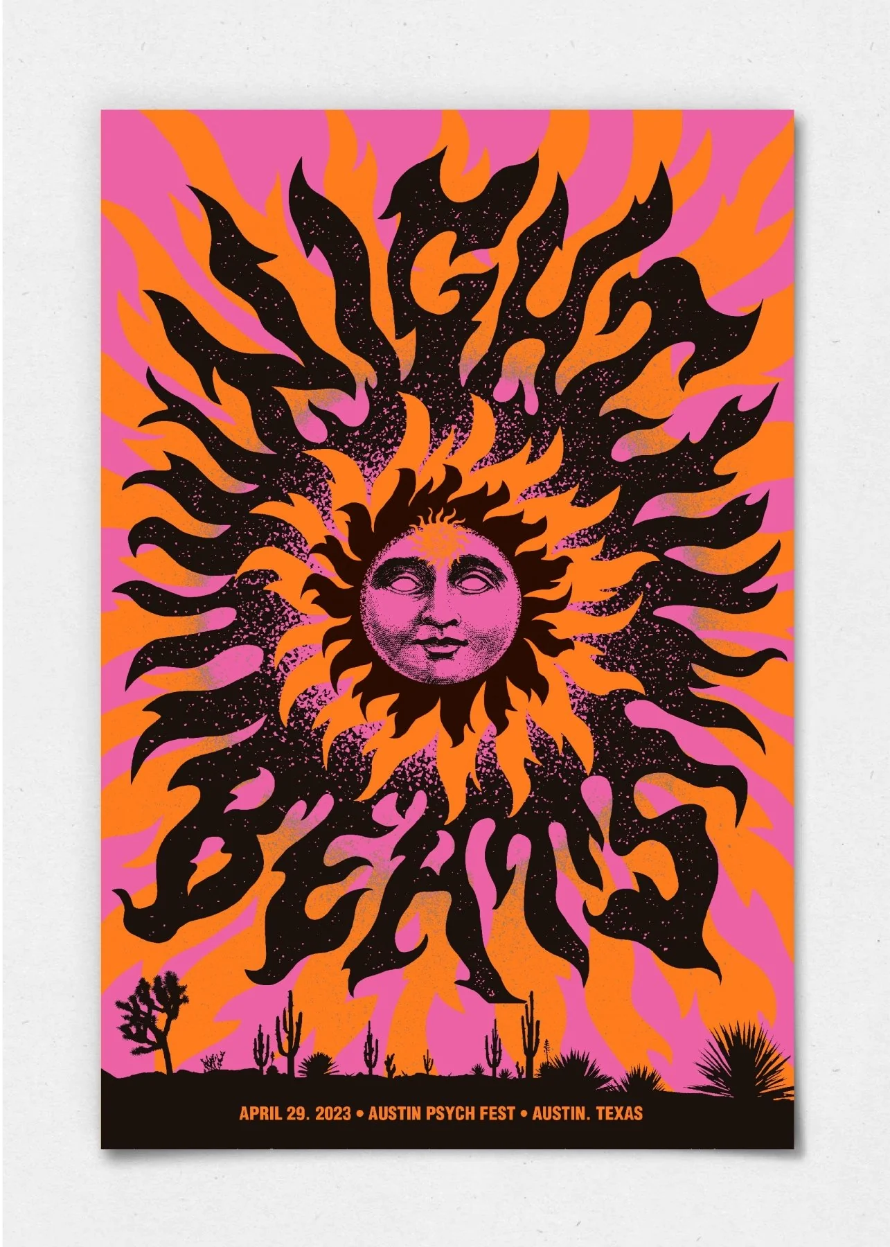 Night Beats Poster by We Three Club
