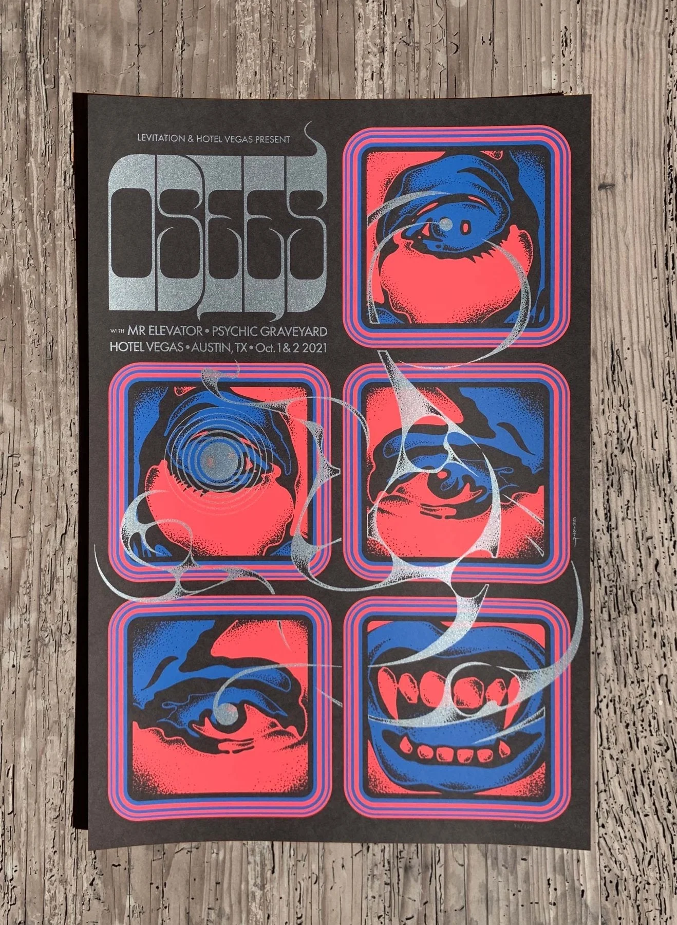OSEES Poster by Robin Gnista