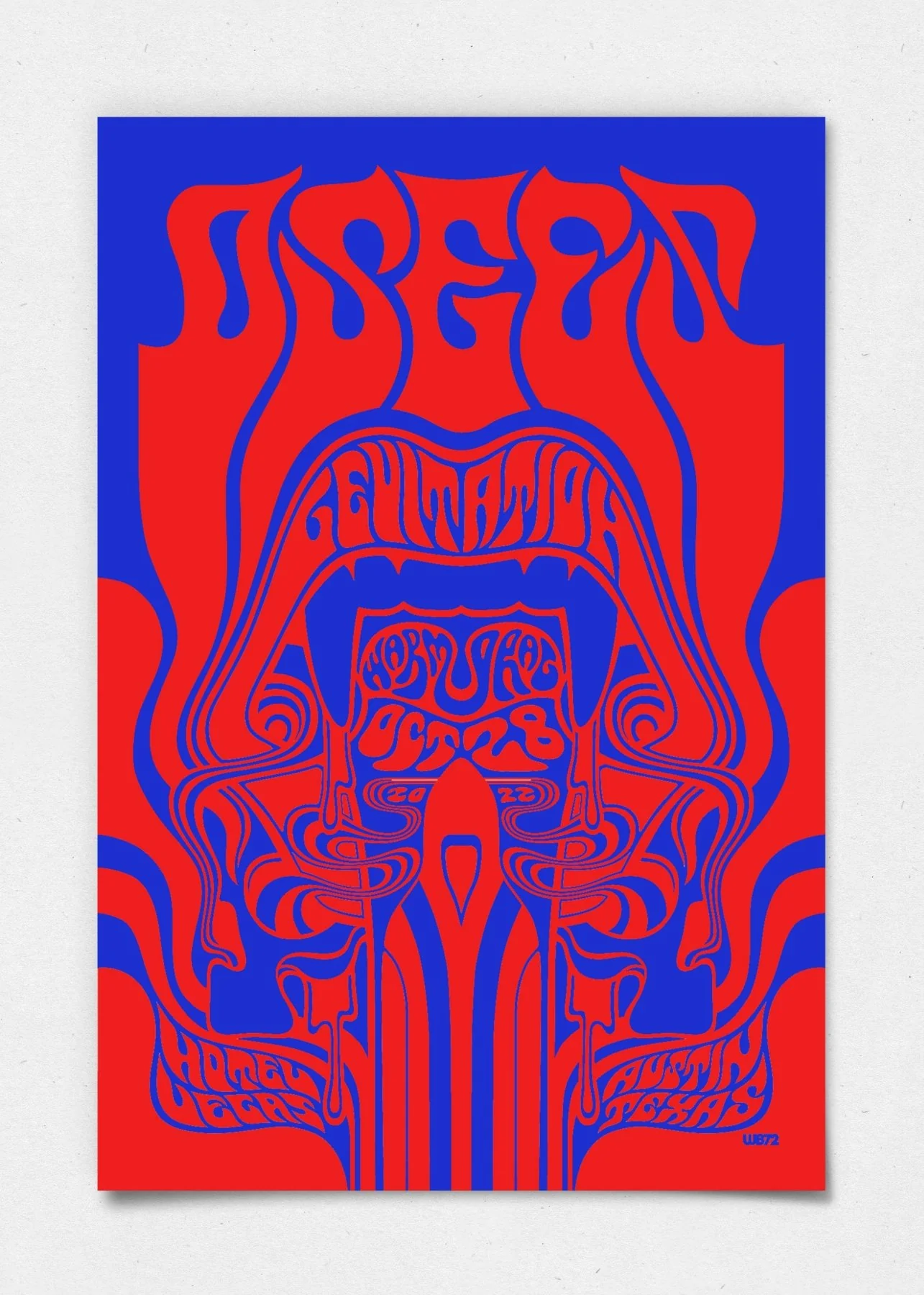 OSEES - NIGHT 2 Poster by WB72