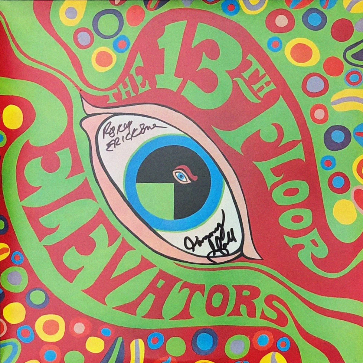 SIGNED - 13th Floor Elevators - Psychedelic Sounds 2xLP