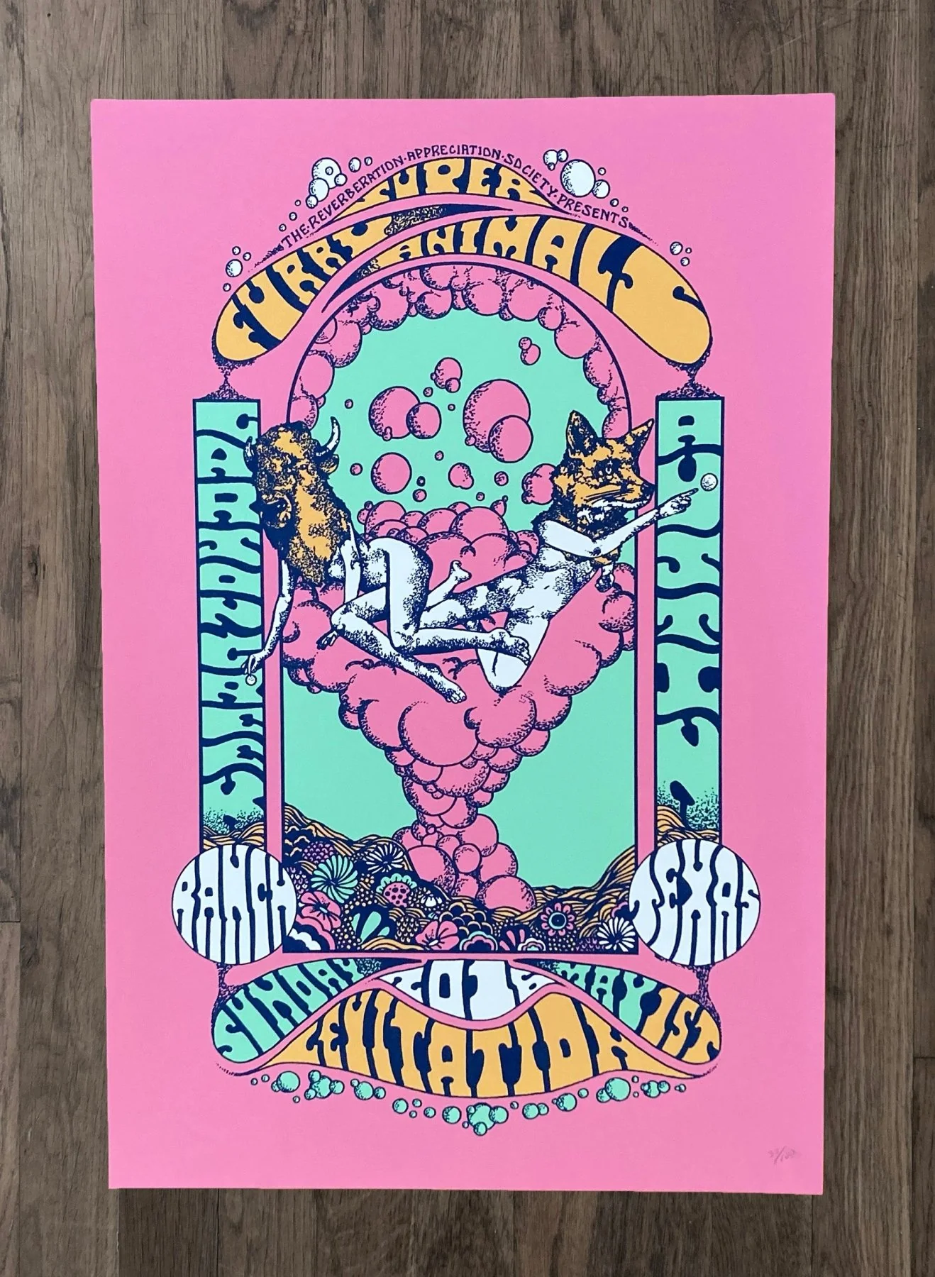 Super Furry Animals Poster by Matt Cliff