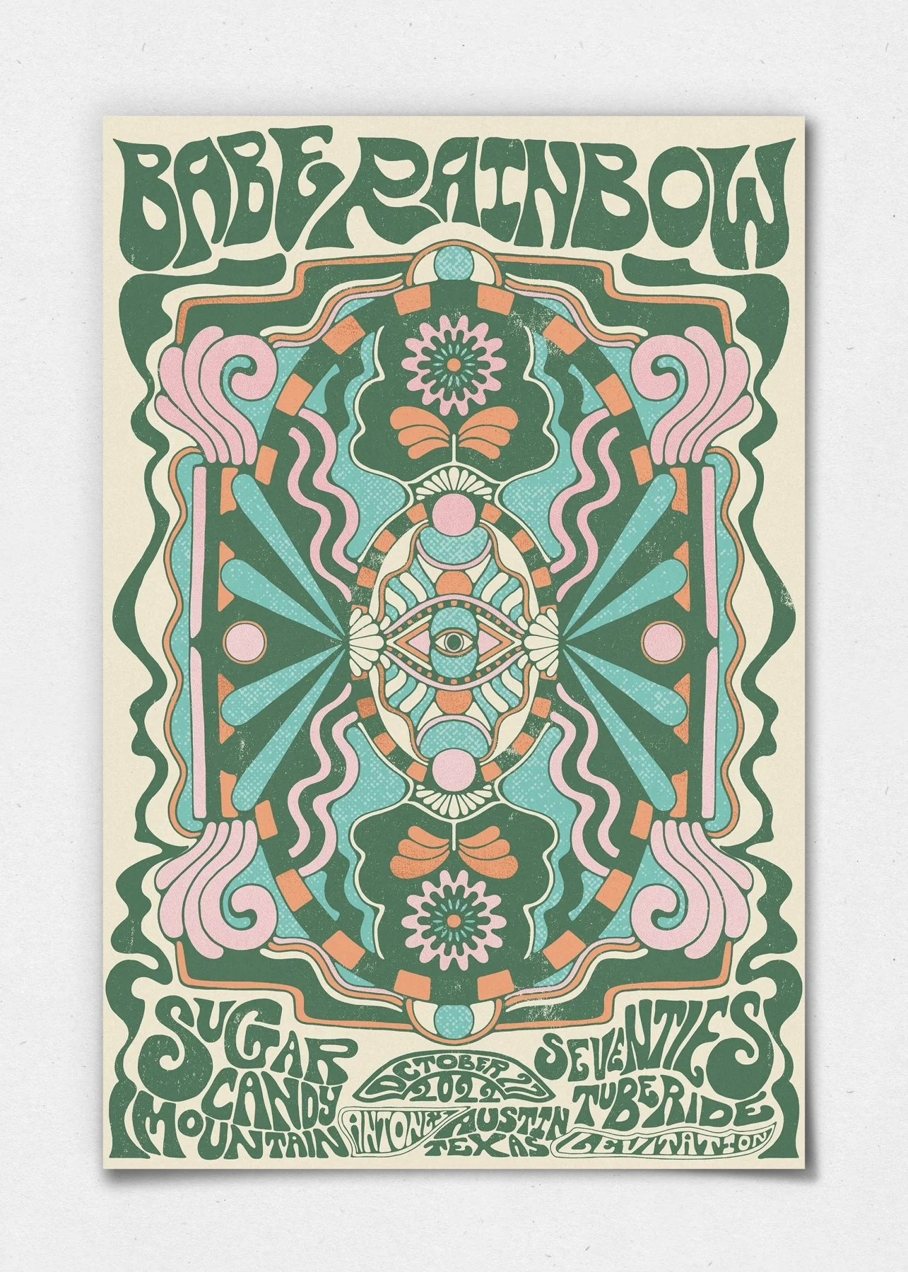 The Babe Rainbow Poster by Sun Keep