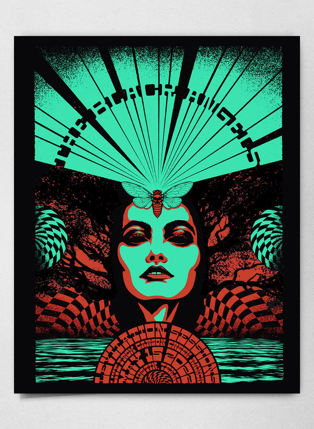 The Black Angels - SIGNED POSTER