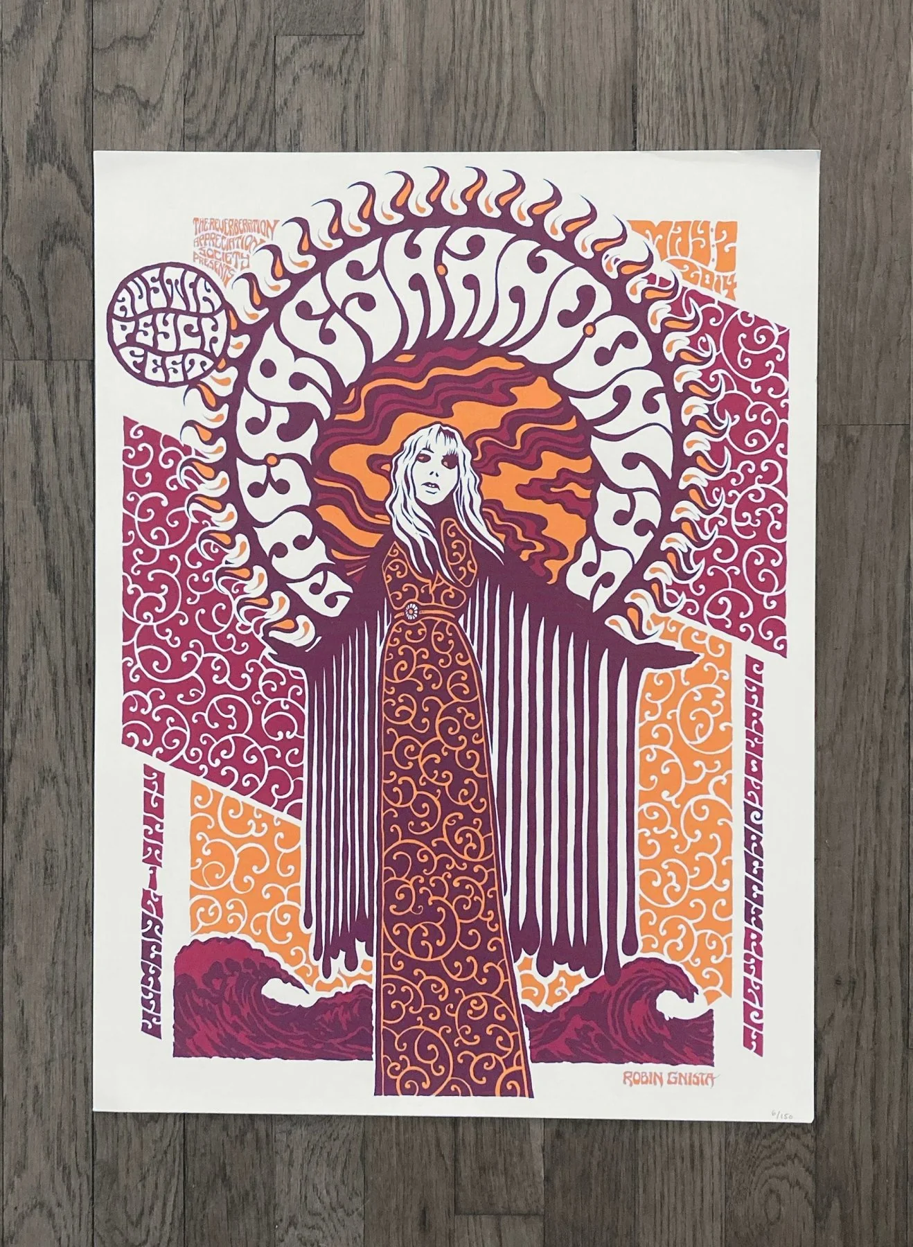 The Fresh & Onlys Poster by Robin Gnista - ARCHIVE