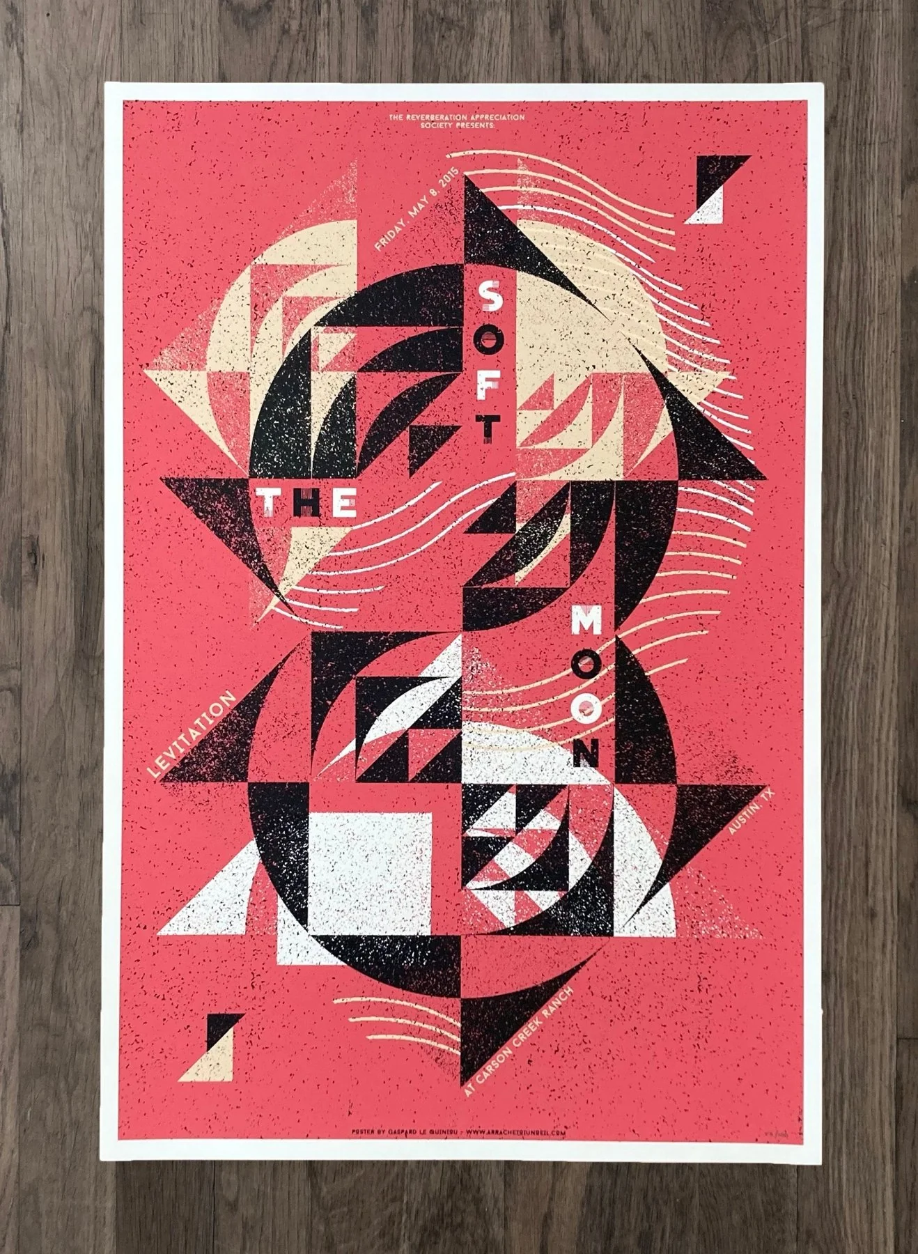 The Soft Moon Poster by Arrache Toi Un Oei