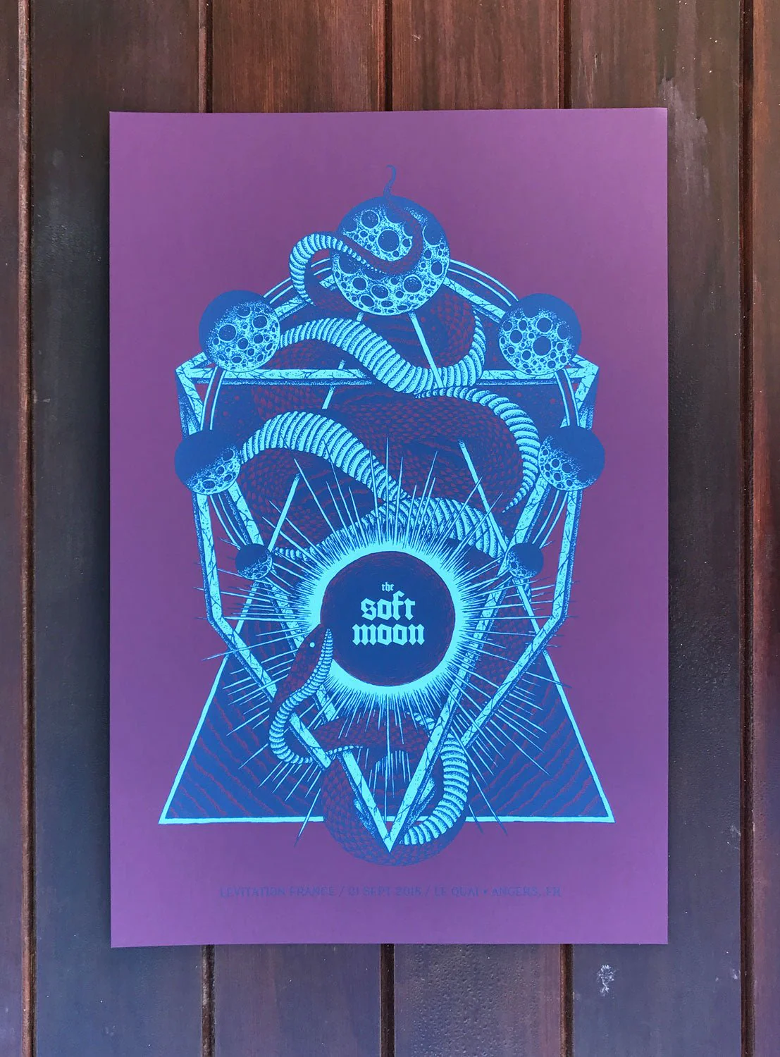 The Soft Moon Poster by Kuba Sokólski