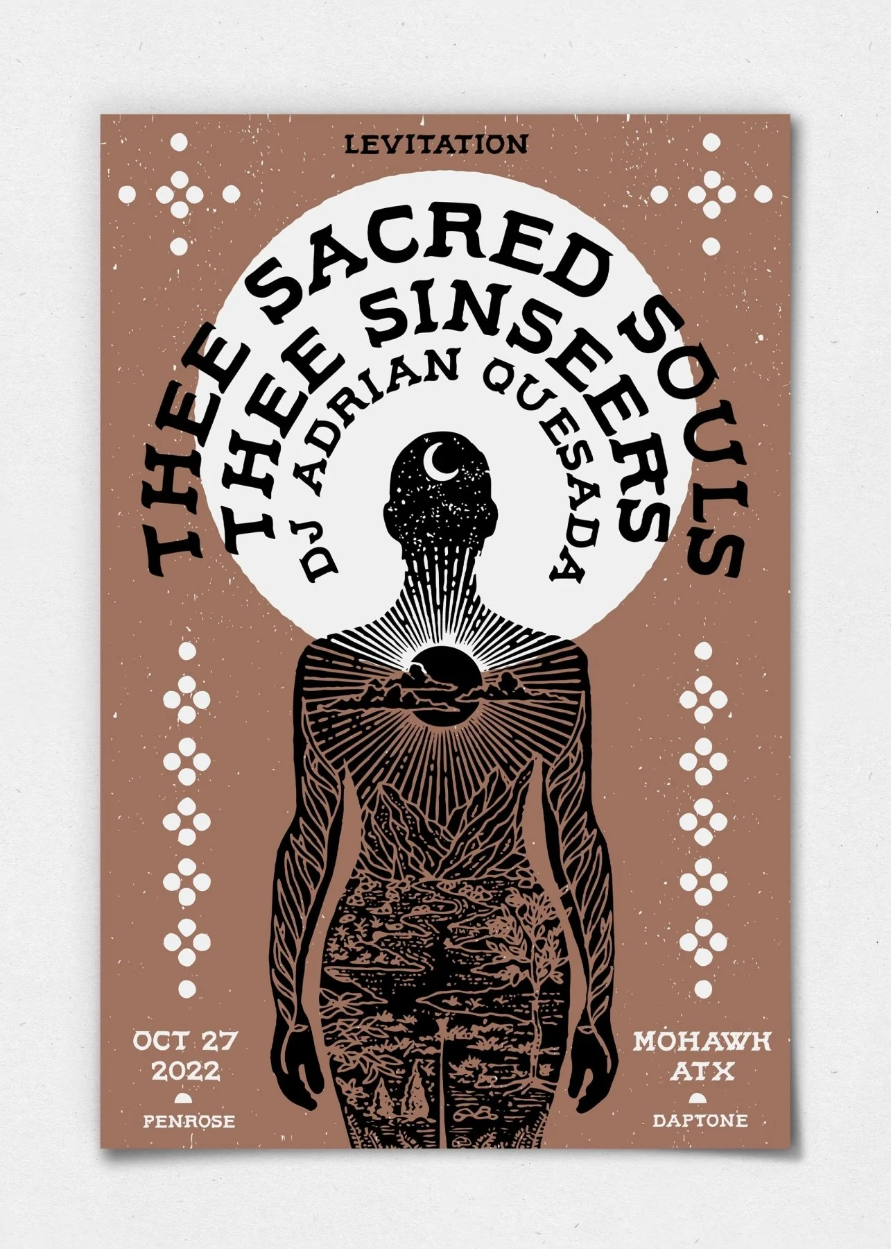 Thee Sacred Souls Poster by Real Fun Wow