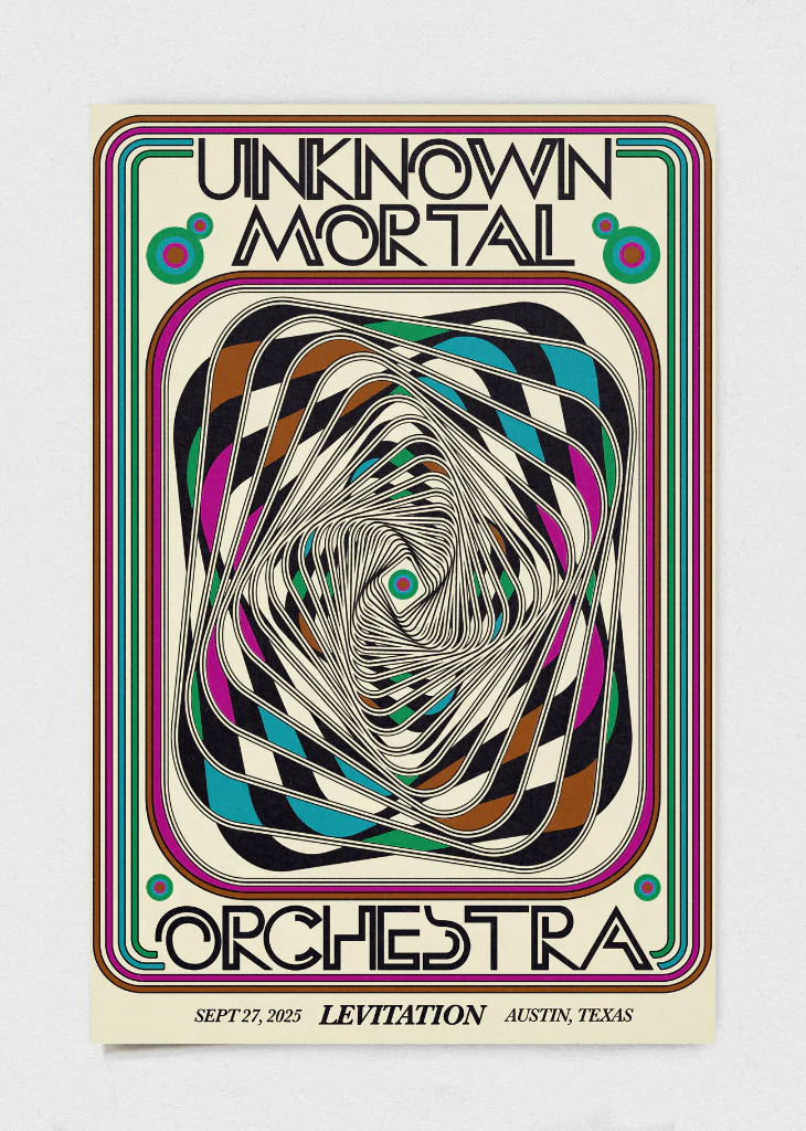 Unknown Mortal Orchestra Poster by Liorzh